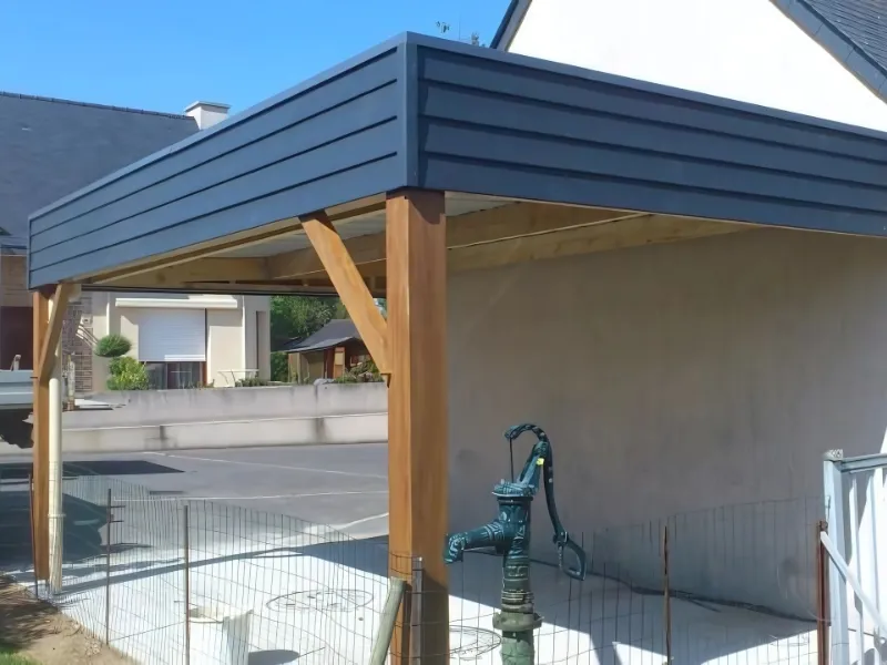 installation de bardage vern sur seiche