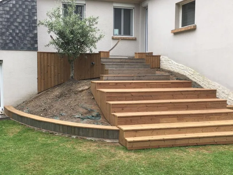 installation de terrasse bois bourgbarre