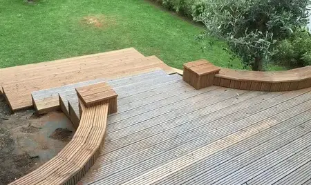 installation de terrasse bois Martigné-Ferchaud-2
