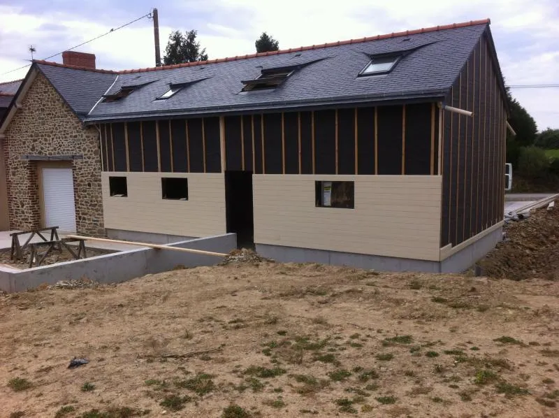 pose d’extension de maison chantepie